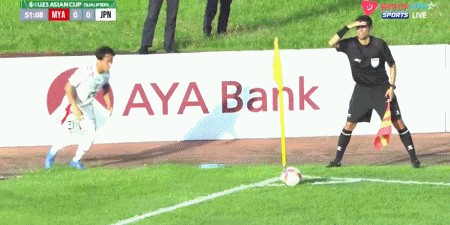 日本U23 2-1缅甸U23